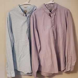 Set of J Crew men's button down shirts sz XL